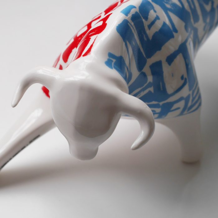 Ceramic bull