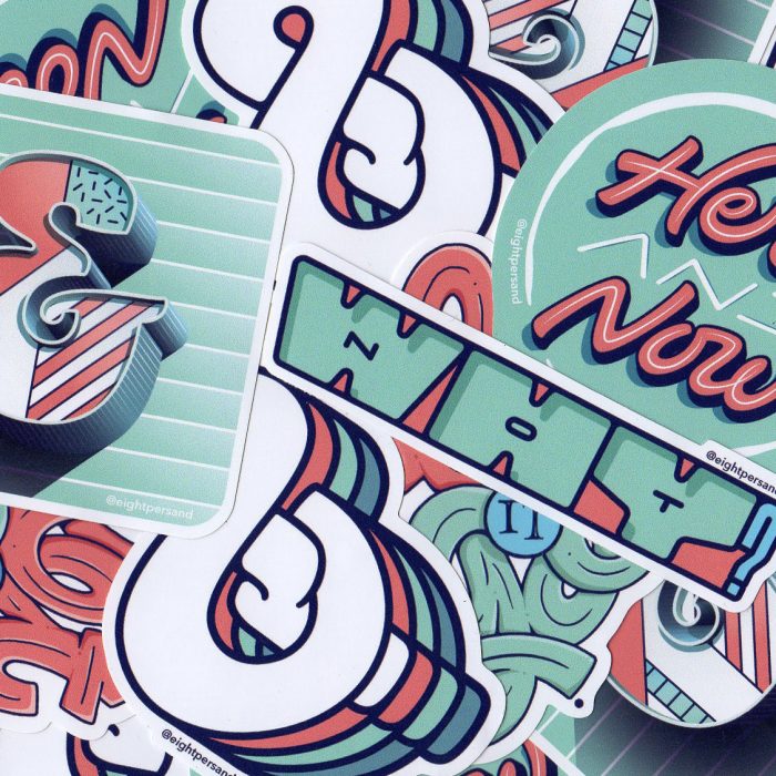 Eightpersand stickers