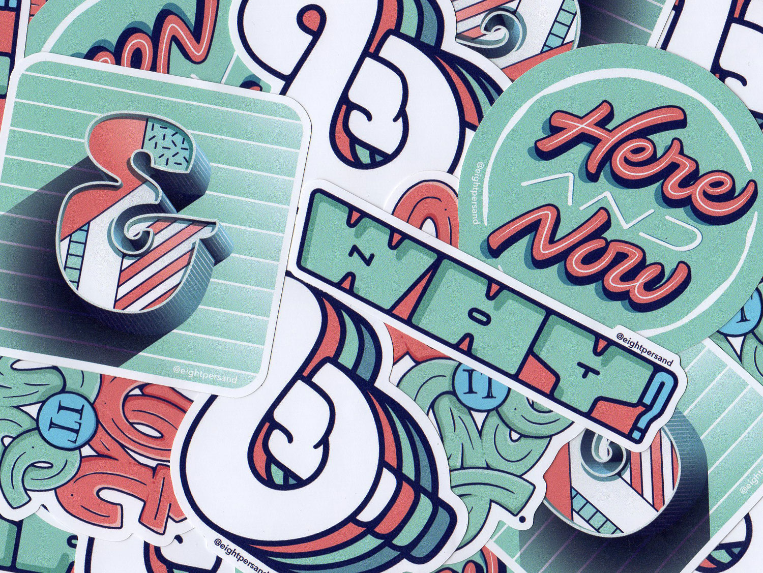Eightpersand stickers