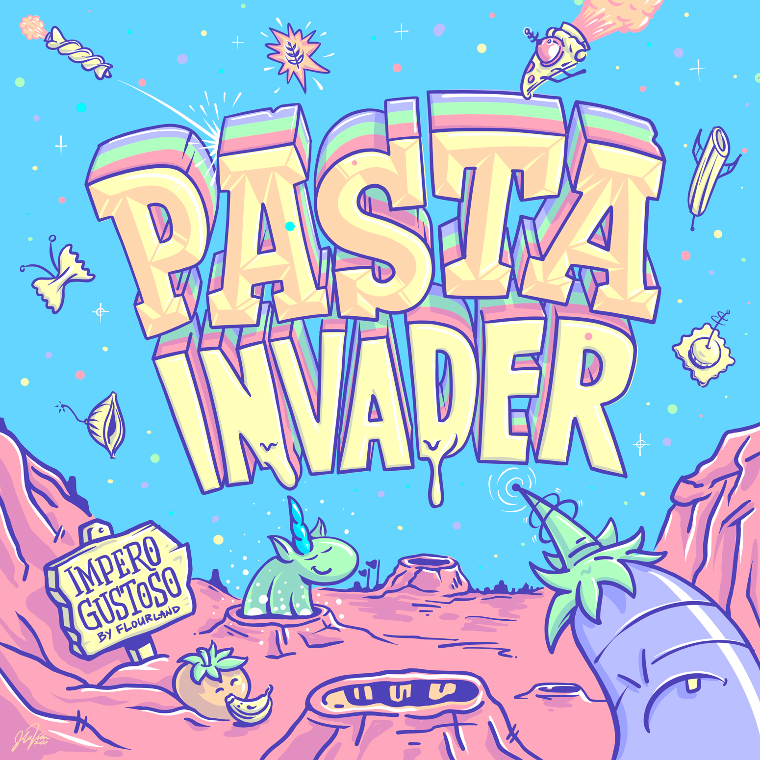 PASTA INVADER